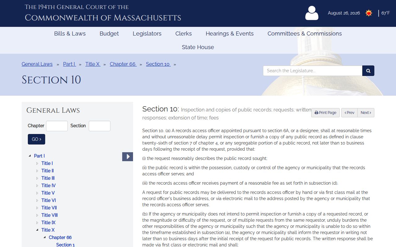 Billerica residents directory Massachusetts Public Records Law source